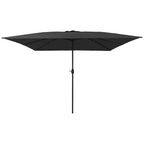 Garten-Sonnenschirm Anthrazit 295 x 295 x 245 cm