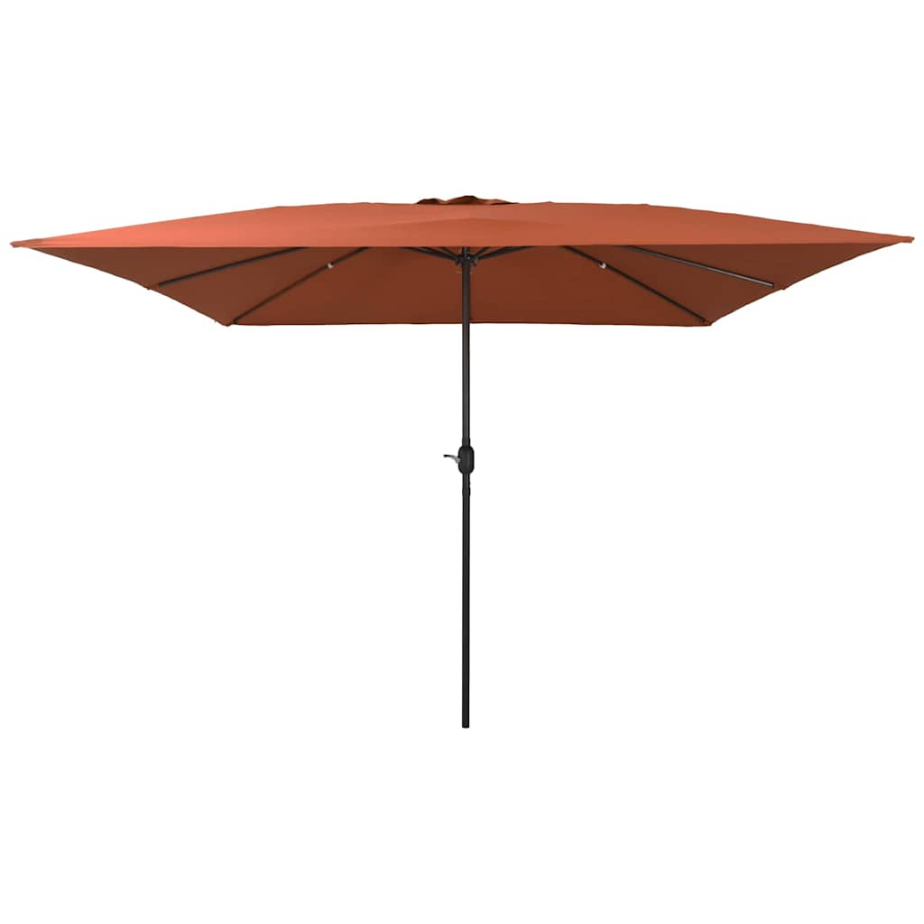 Garten-Sonnenschirm Terrakotta 295 x 295 x 245 cm