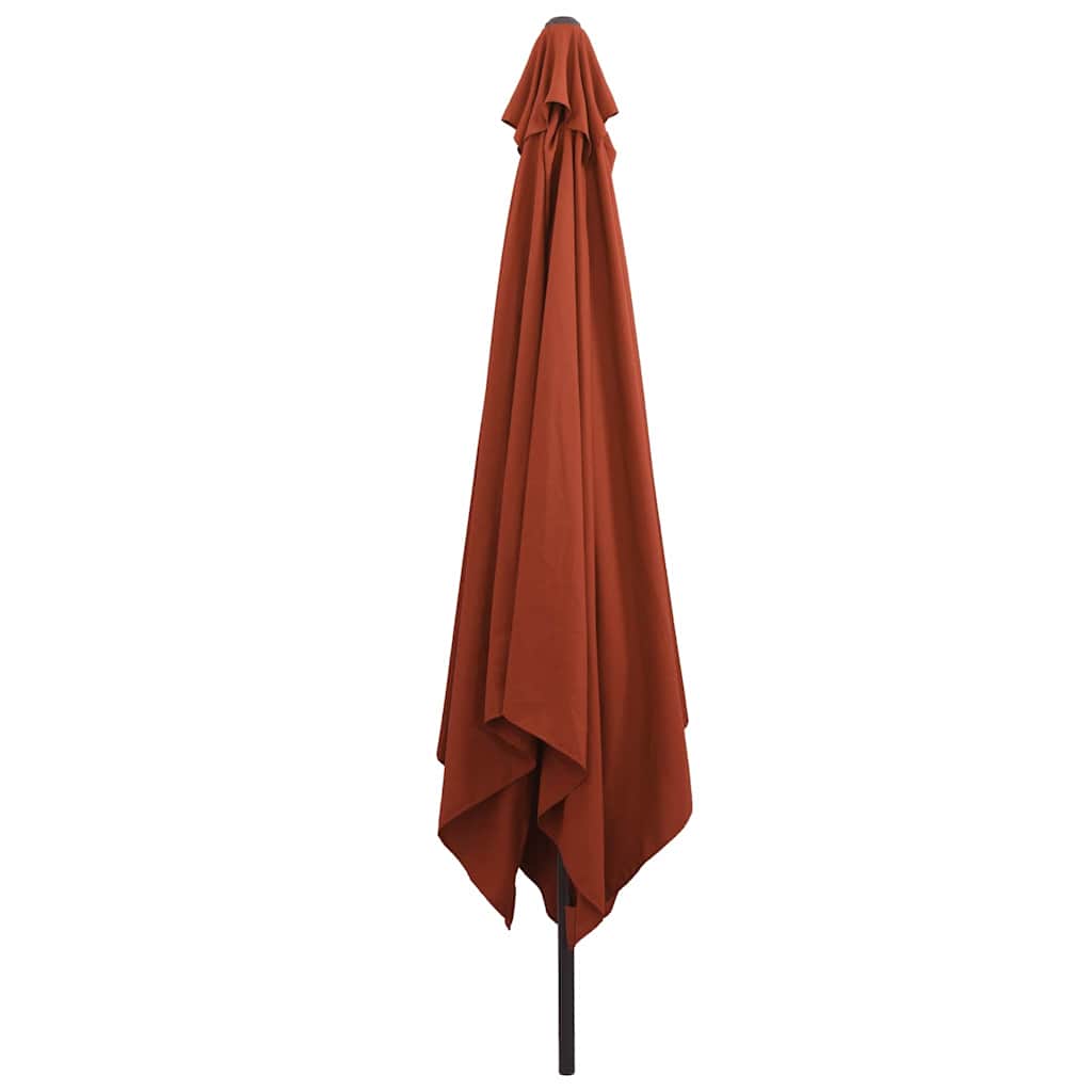 Garten-Sonnenschirm Terrakotta 295 x 295 x 245 cm