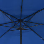 Garten-Sonnenschirm Azurblau 295 x 295 x 245 cm