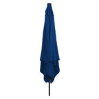 Garten-Sonnenschirm Azurblau 295 x 295 x 245 cm