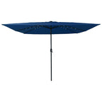 Garten-Sonnenschirm Azurblau 295 x 295 x 245 cm