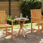 Beistelltisch Braun 70 x 70 x 75 cm Massivholz Teak