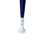 Party-Zelt Blau 400 x 400 x 266 cm Polyethylen und Stahl