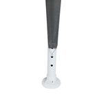 Party-Zelt Anthrazit 400 x 400 x 266 cm Polyethylen und Stahl