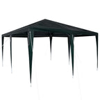 Party-Zelt Grün 400 x 400 x 266 cm Polyethylen und Stahl