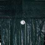 Party-Zelt Grün 600 x 400 x 266 cm Polyethylen und Stahl