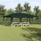 Party-Zelt Grün 600 x 400 x 266 cm Polyethylen und Stahl