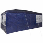 Party-Zelt Blau 600 x 400 x 266 cm Polyethylen