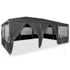 Party-Zelt Anthrazit 600 x 400 x 266 cm Polyethylen