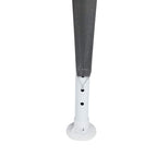 Party-Zelt Anthrazit 800 x 400 x 266 cm Polyethylen und Stahl