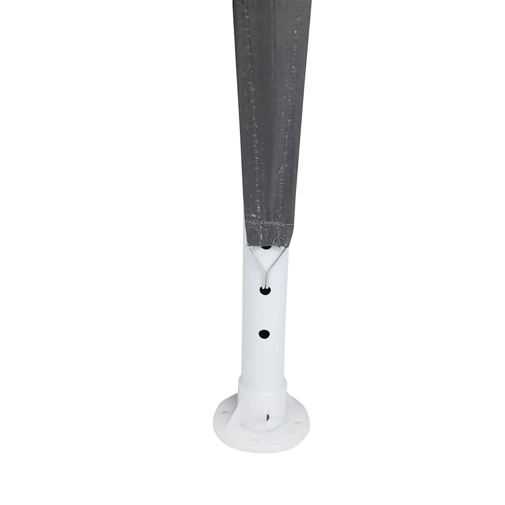 Party-Zelt Anthrazit 800 x 400 x 266 cm Polyethylen und Stahl