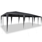 Party-Zelt Anthrazit 800 x 400 x 266 cm Polyethylen und Stahl