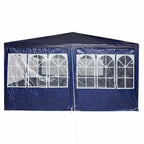 Party-Zelt Blau 800 x 400 x 266 cm Polyethylen