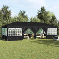 Party-Zelt Anthrazit 800 x 400 x 266 cm Polyethylen
