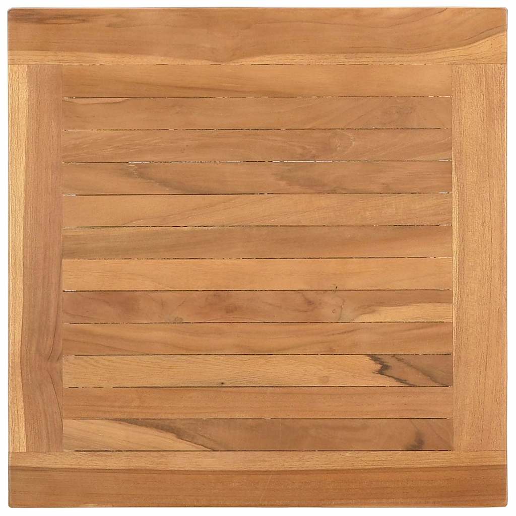 Couchtisch Braun 45 x 45 x 36 cm Massivholz Teak