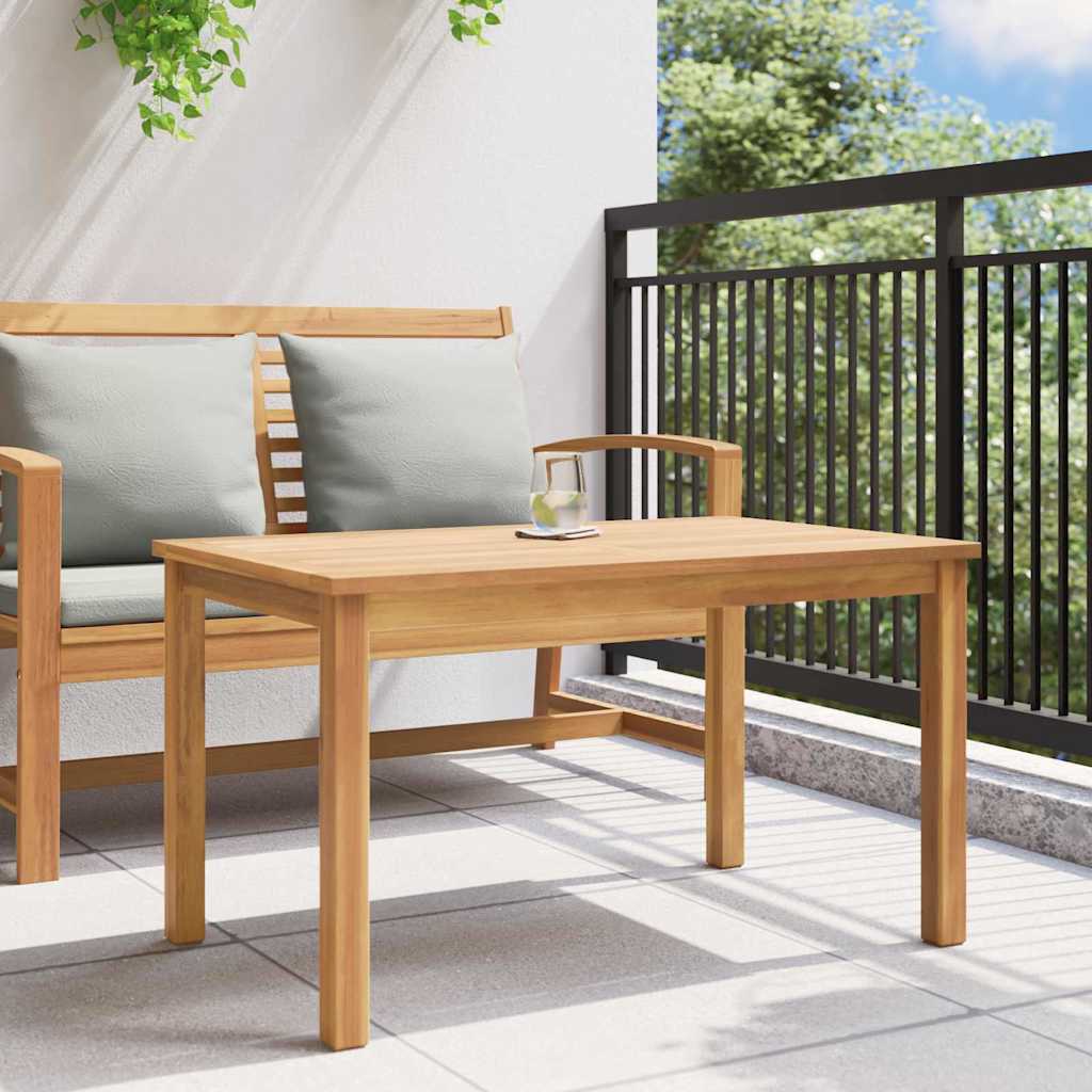 Couchtisch Braun 90 x 50 x 45,5 cm Massivholz Teak