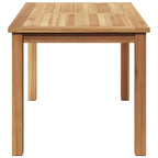 Couchtisch Braun 90 x 50 x 45,5 cm Massivholz Teak