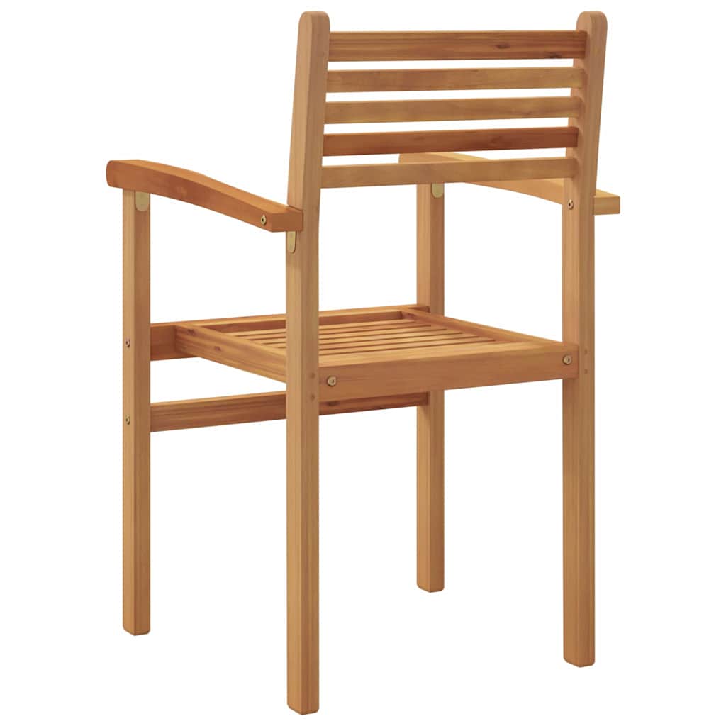 Stuhl 2 pcs Braun 56 x 55 x 90,5 cm Massivholz Teak