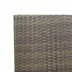 Garten Stapelstühle 2 pcs Grau und Braun 54 x 56 x 90 cm