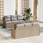 Gartensofa-set Beige 55 x 55 x 37 cm Poly-Rattan