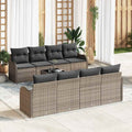 Gartensofa-set Grau 55 x 55 x 37 cm Poly-Rattan