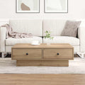 Couchtisch Artisan-Eiche 90 x 90 x 28 cm Holzwerkstoff