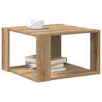 Couchtisch Artisan-Eiche 51,5 x 51,5 x 30 cm Holzwerkstoff
