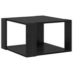 Couchtisch Schwarz Eichen-Optik 51,5 x 51,5 x 30 cm