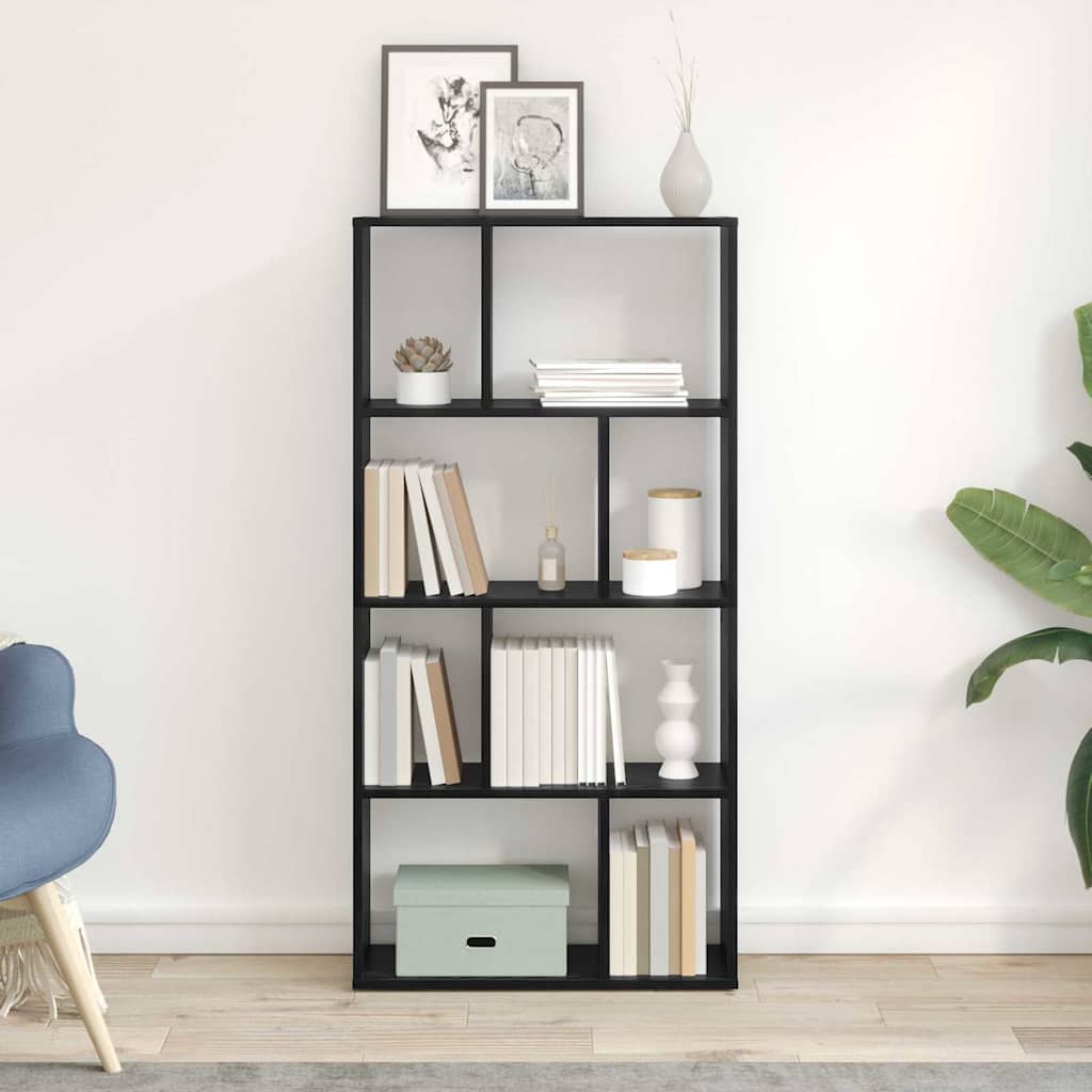 Bücherregal 8 Ebenen 60 x 20 x 120,5 cm Holzwerkstoff