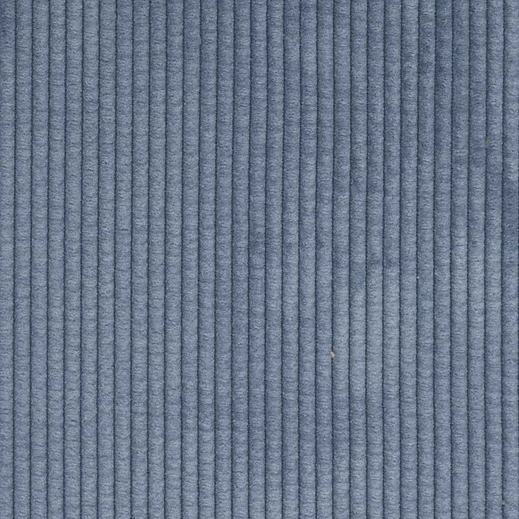 Esszimmerstühle mit Rollen 2 pcs Blau 57 x 66 x 94 cm Cordstoff