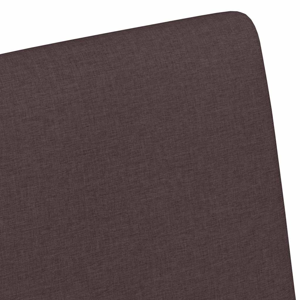 Esszimmerstühle mit Rollen 2 pcs Dunkelbraun 57 x 66 x 94 cm
