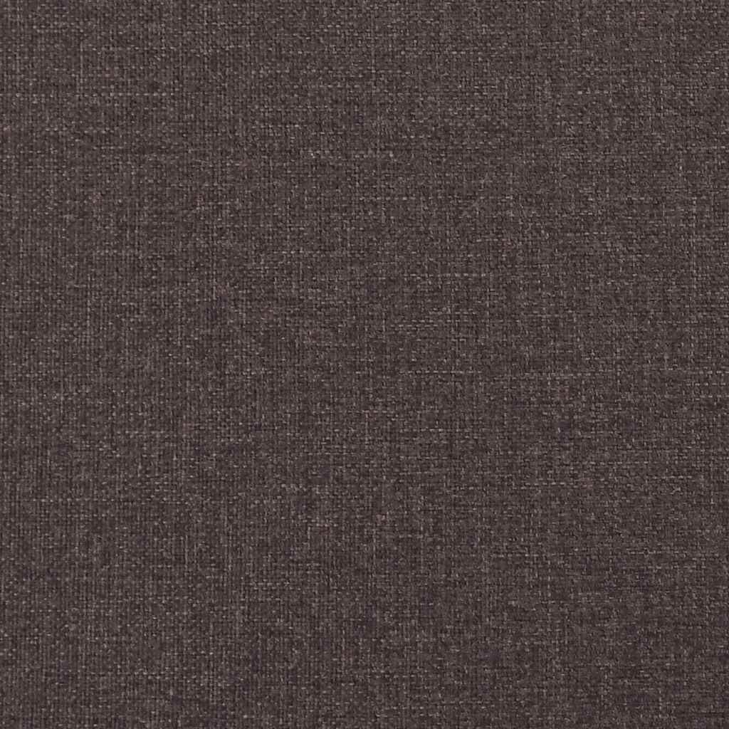 Esszimmerstühle mit Rollen 2 pcs Dunkelbraun 57 x 66 x 94 cm