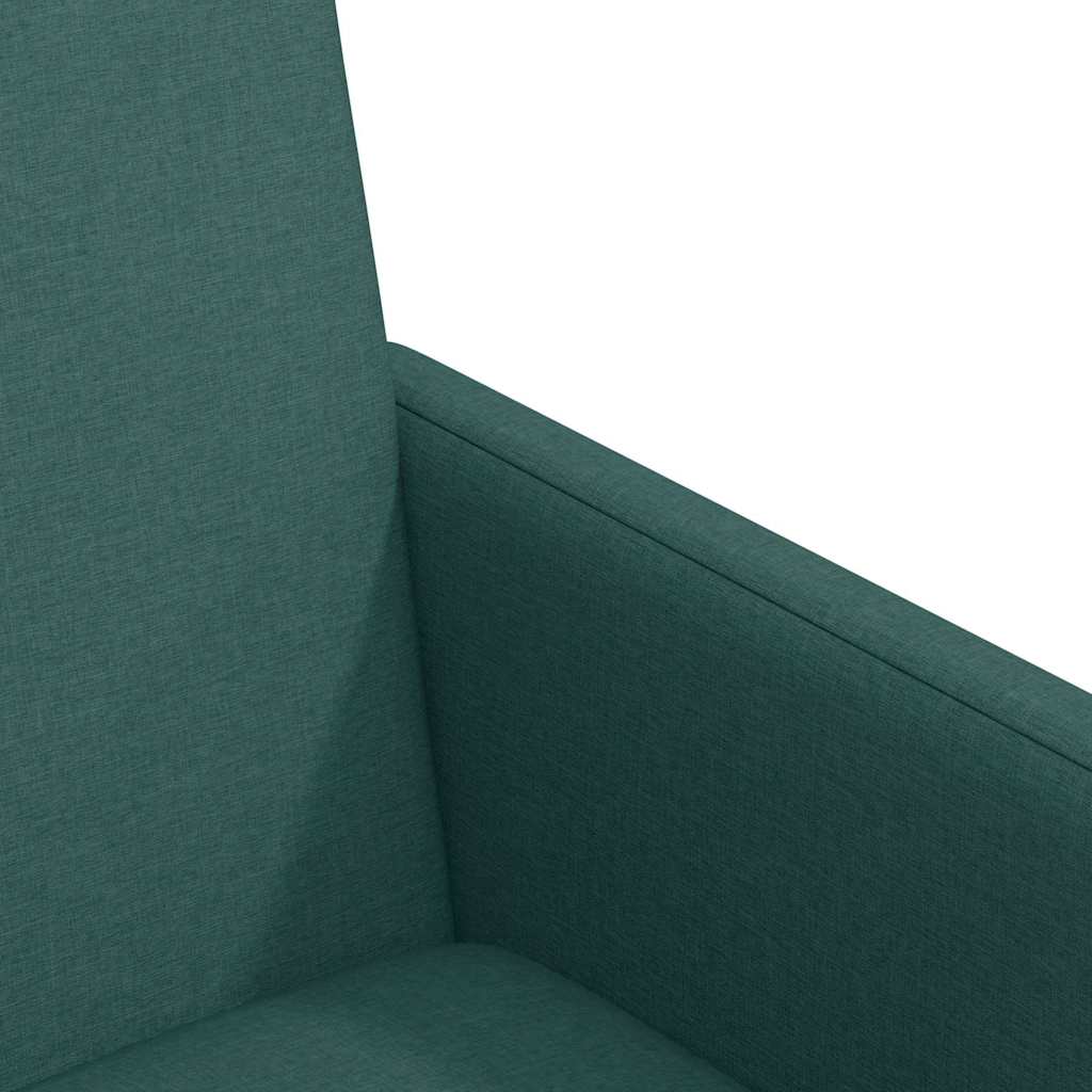 Esszimmerstühle mit Rollen 2 pcs Dunkelgrün 57 x 66 x 94 cm