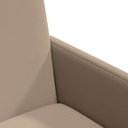 Esszimmerstühle mit Rollen 2 pcs Cappuccino 57 x 66 x 94 cm