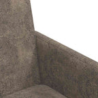 Esszimmerstühle mit Rollen 2 pcs Dunkelgrau 57 x 66 x 94 cm