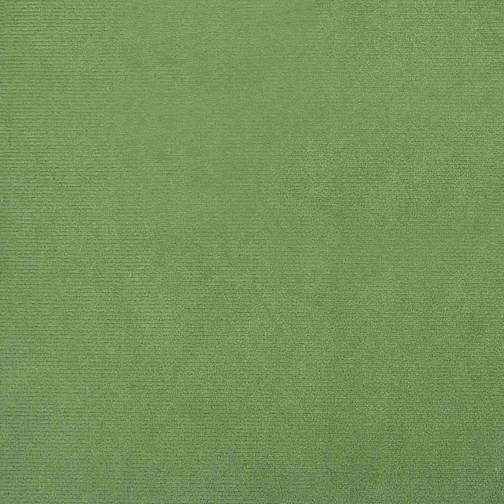 Esszimmerstühle mit Rollen 2 pcs Hellgrün 58 x 65 x 98 cm Samt