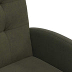 Esszimmerstühle mit Rollen 2 pcs Armeegrün 58 x 67 x 97 cm