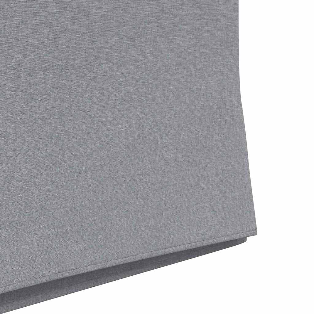 Esszimmerstühle 2 pcs Hellgrau 57 x 67 x 95 cm Stoff
