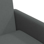Esszimmerstühle 2 pcs Dunkelgrau 57 x 67 x 95 cm Stoff
