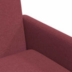 Esszimmerstühle 2 pcs Weinrot 57 x 67 x 95 cm Stoff