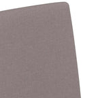 Esszimmerstühle 2 pcs Taupe 57 x 67 x 95 cm Stoff