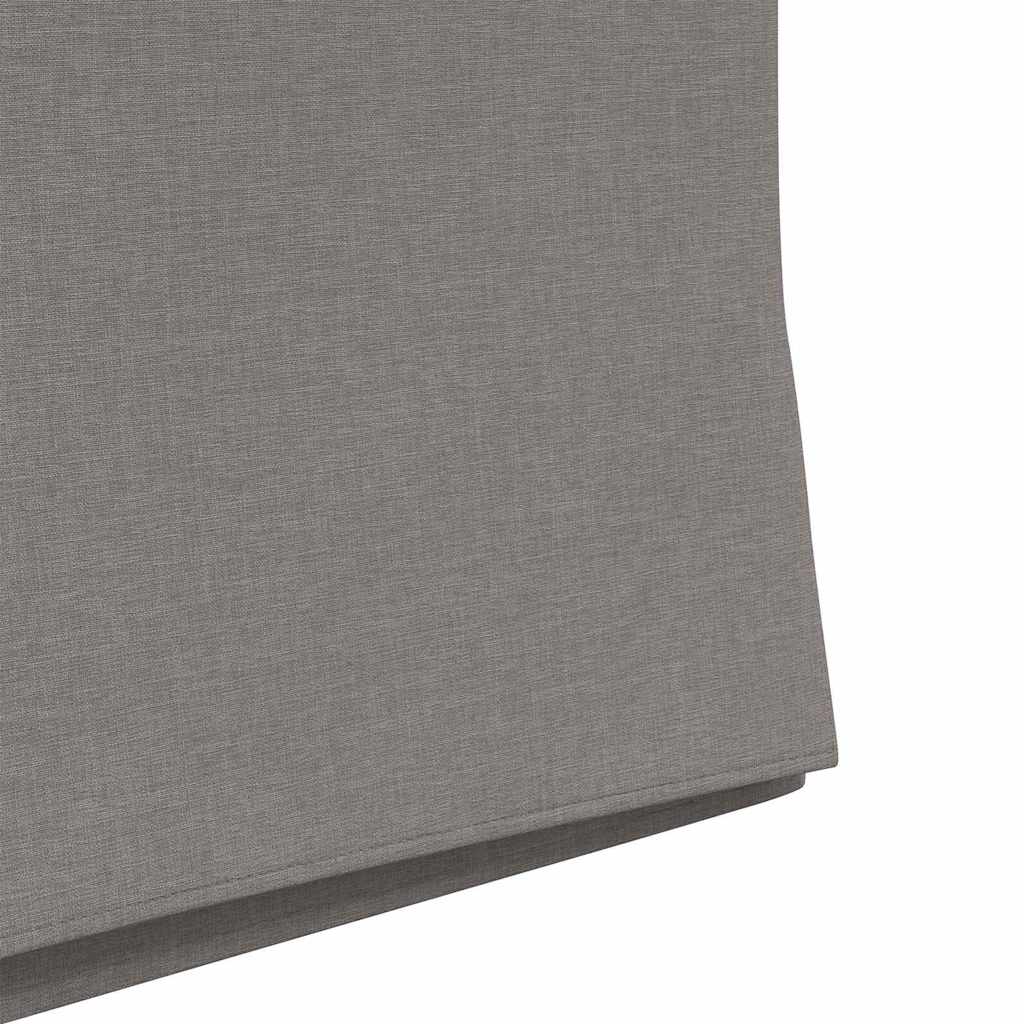 Esszimmerstühle 2 pcs Taupe 57 x 67 x 95 cm Stoff