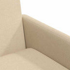 Esszimmerstühle 2 pcs Creme 57 x 67 x 95 cm Stoff