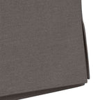 Esszimmerstühle 2 pcs Hellgrau 57 x 67 x 98 cm Leinen