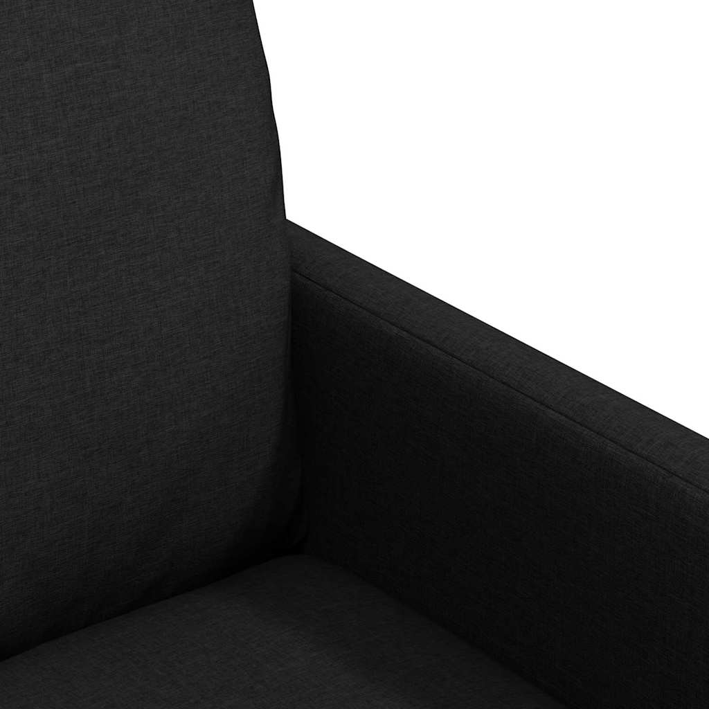 Esszimmerstühle 2 pcs Schwarz 57 x 67 x 98 cm Stoff