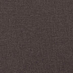Esszimmerstühle 2 pcs Dunkelbraun 57 x 67 x 98 cm Stoff