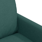 Esszimmerstühle 2 pcs Dunkelgrün 57 x 67 x 98 cm Stoff