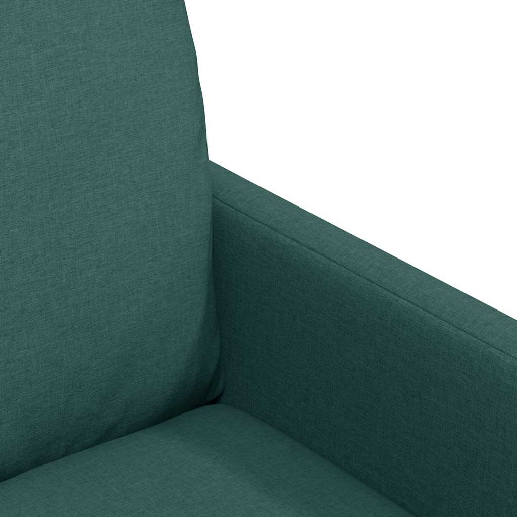 Esszimmerstühle 2 pcs Dunkelgrün 57 x 67 x 98 cm Stoff