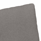 Esszimmerstühle 2 pcs Taupe 57 x 67 x 98 cm Stoff